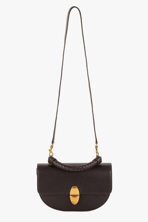 Round Tesoro Leather Bag