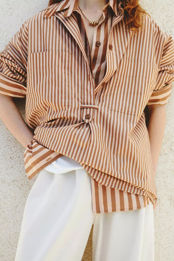 Fontania Shirt Coffee Blush
