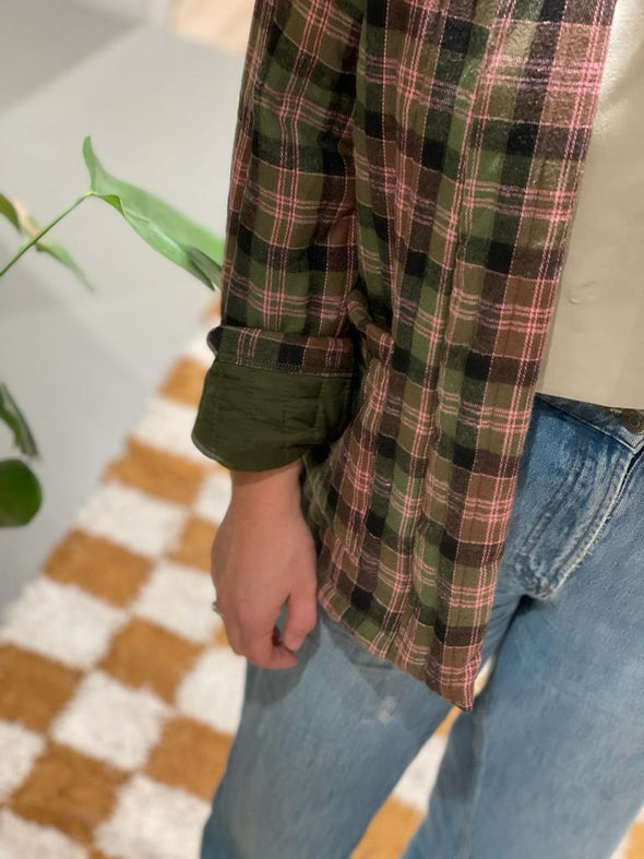 Melvin Quilted Jacket Khaki