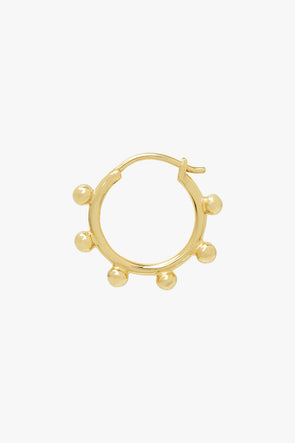 Franky Hoop Goldplated