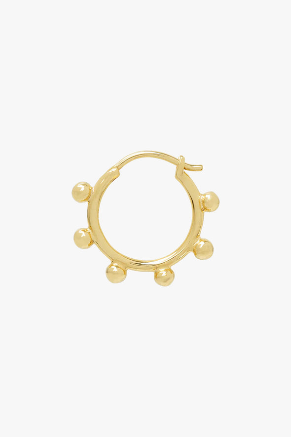 Franky Hoop Goldplated