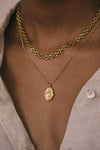 Iconic Chain Necklace Goldplated (40cm)