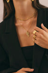 Interstellar Love Necklace Goldplated (Set)