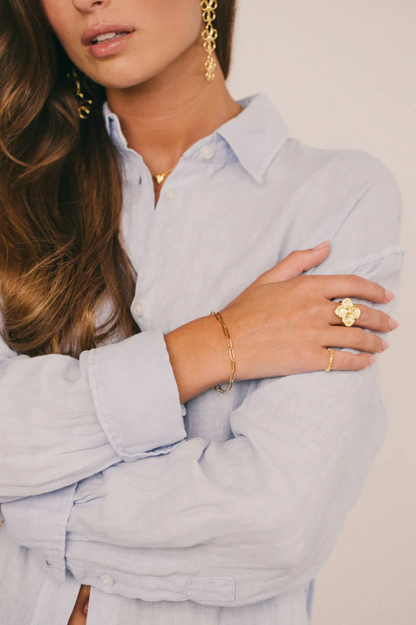 Link Chain Bracelet Goldplated