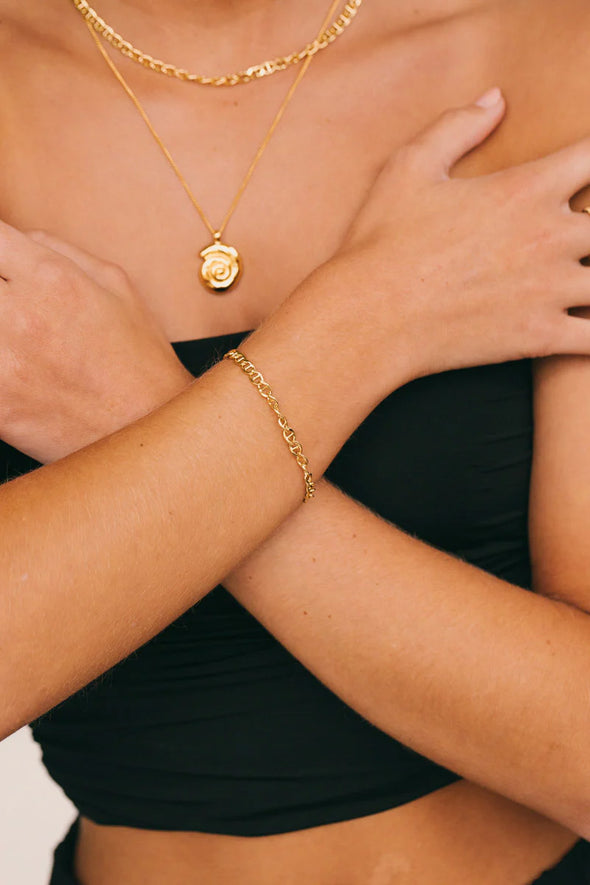 Mariner Chain Bracelet Goldplated