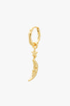 Moon & Star Earring Gold