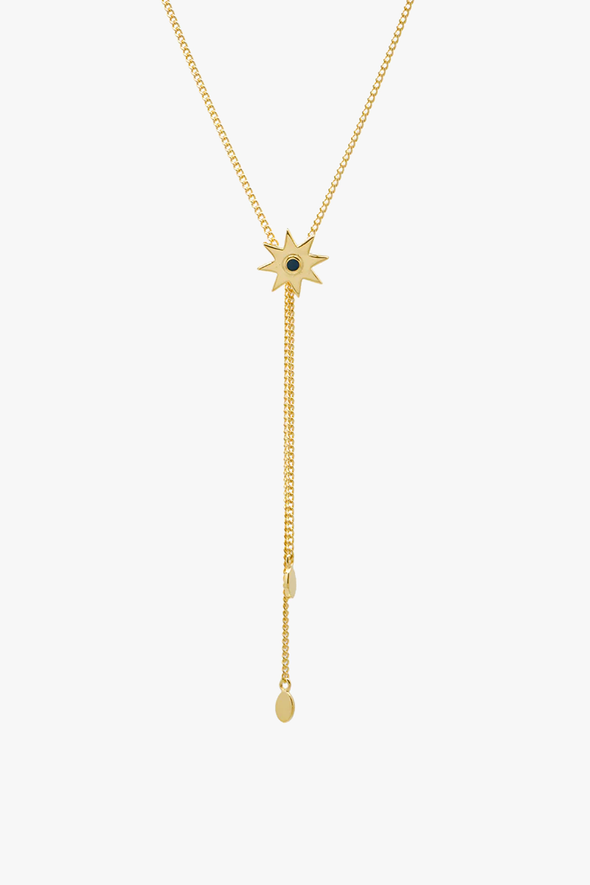 Night Sky Necklace Goldplated