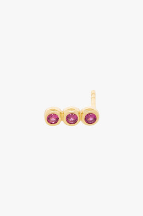 Red Sun Stud Goldplated