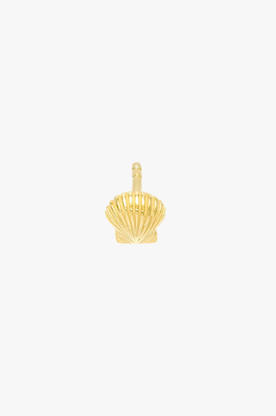 Shell Stud Earring Goldplated