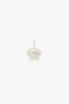 Shell Stud Earring Silver