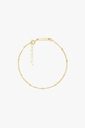 Stud Chain Bracelet Goldplated