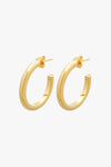 Wanderlust Classic Hoops Gold Plated (24mm)