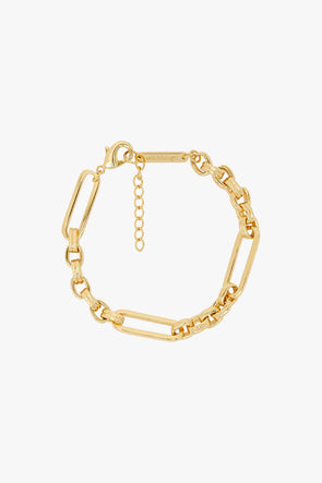 Bold Link Chain Bracelet Goldplated