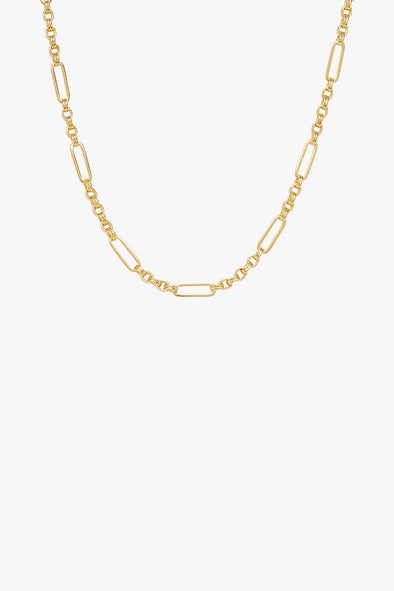 Bold Link Chain Necklace Goldplated