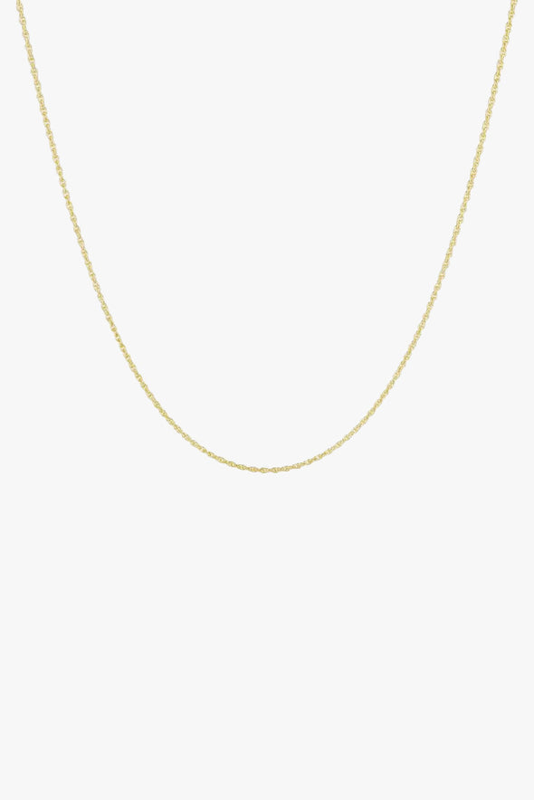 Rope Chain Necklace Goldplated