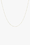 Stud Chain Necklace Goldplated