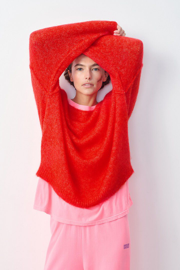 Yanbay Knit Flamenco Chine