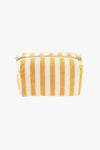 Vic Pouch Mustard Striped Toilet Bag