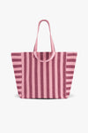 Elisa Bag Stripes Burgundy/Bubblegum Pink