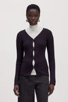 Davi Knit Cardigan Black