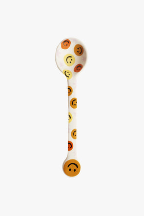 Smiley Ceramic Spoon