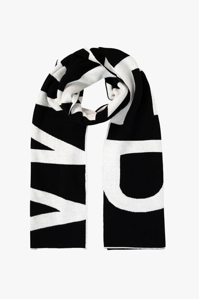 Andrea Scarf Black & White