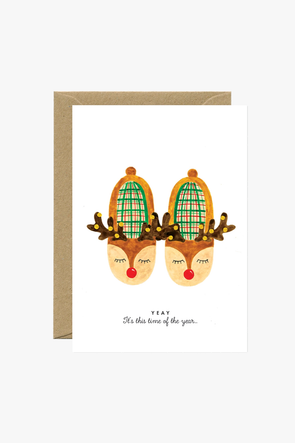 Xmas Shoes Card