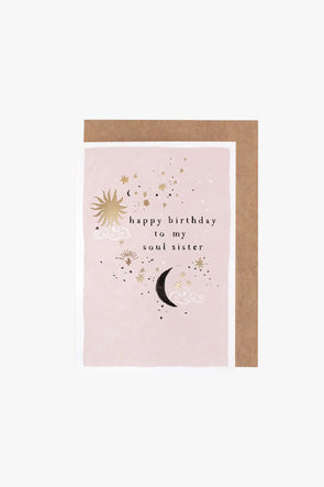 Soul Sister Birthday Card