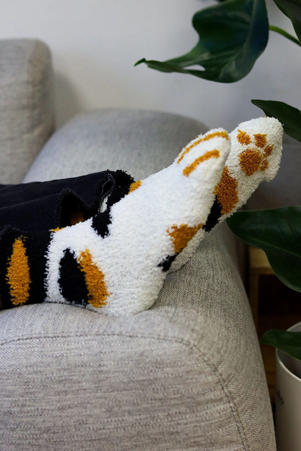 Comfort Socks Cat Black