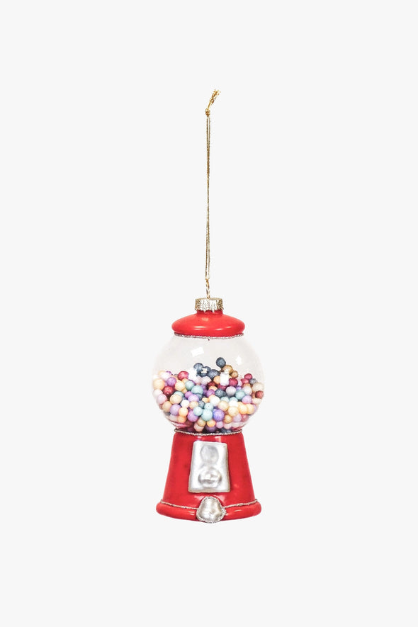 Xmas Hanger Glass Gumball Machine