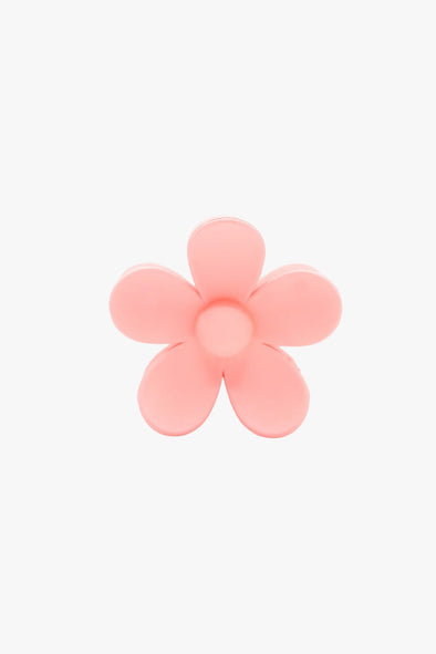 Flower Hair Clip Soft Pink