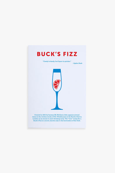 Buck's Fizz Greeting Card
