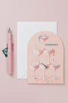 Champagne Congratulations Card