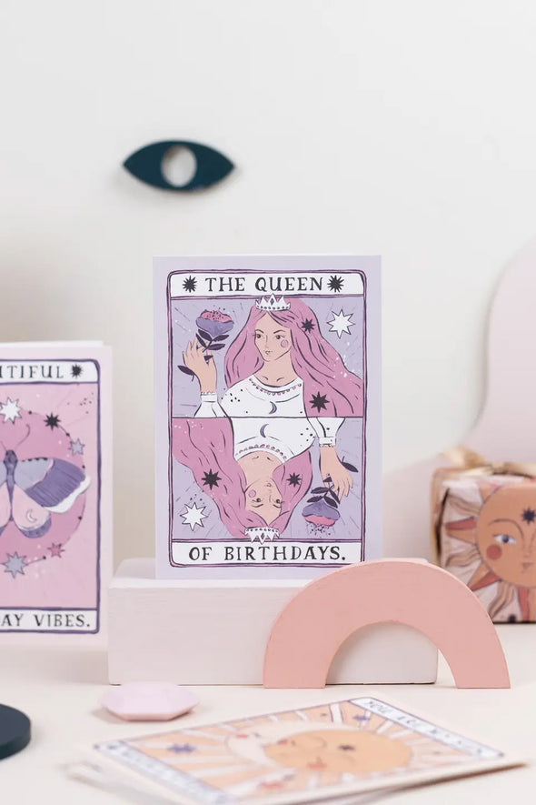 Queen Of Birthdays Card