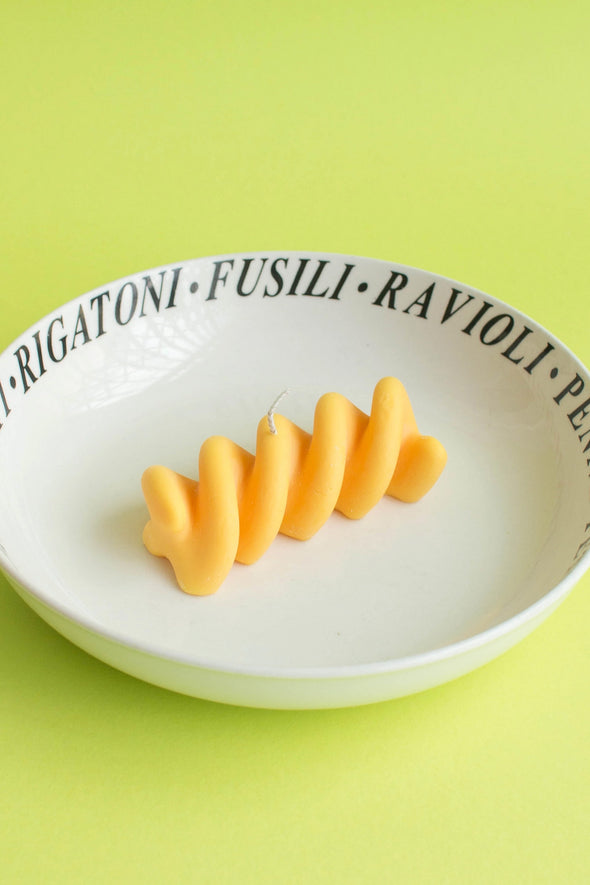 Fusilli Candle