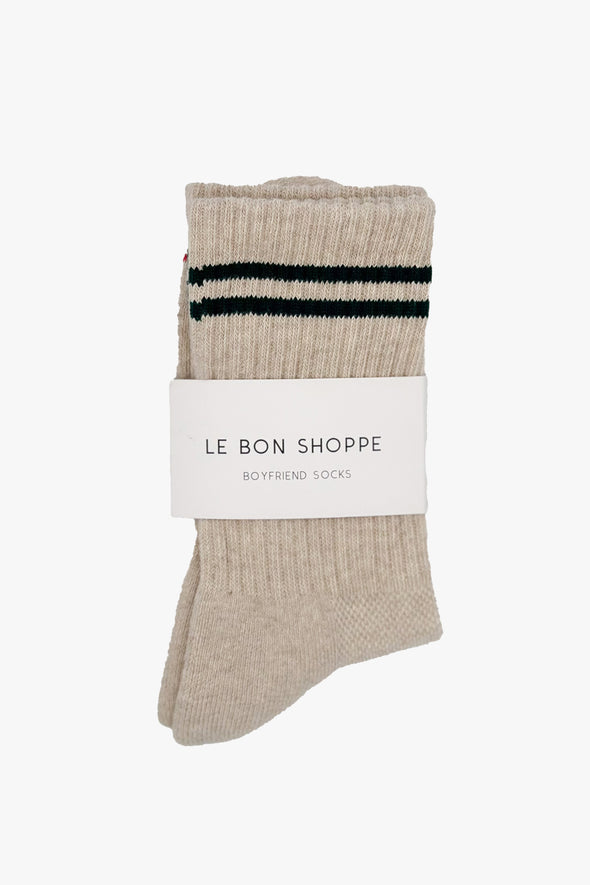 Boyfriend Socks Oatmeal