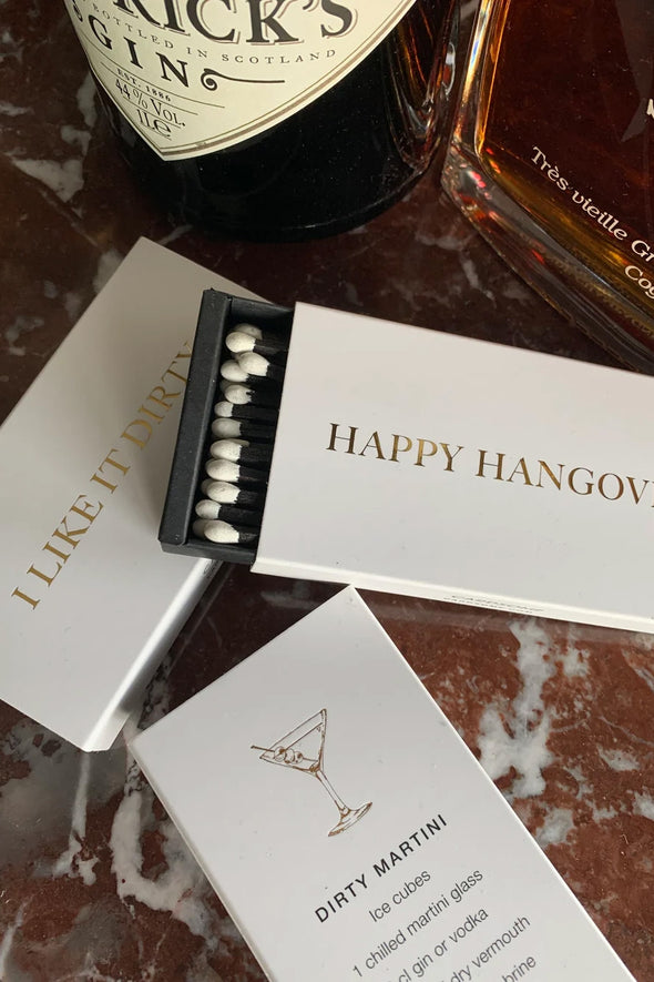 Happy Hangover Matches Large