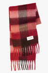 The Reykjavik Scarf Burgundy Check