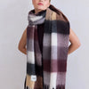 The Reykjavik Scarf Purple/Brown