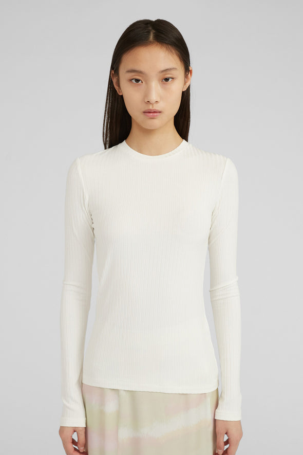 Ginger Longsleeve Top Ecru