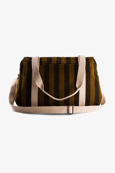 Raphael Weekend Bag Stripes Cumin
