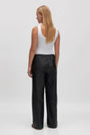 Jannah PU Trousers Black