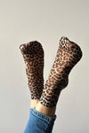 Jane Leopard Socks