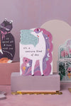 Unicorn Birthday Card