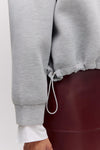 Oversized Tamy Hoodie Grey Melange