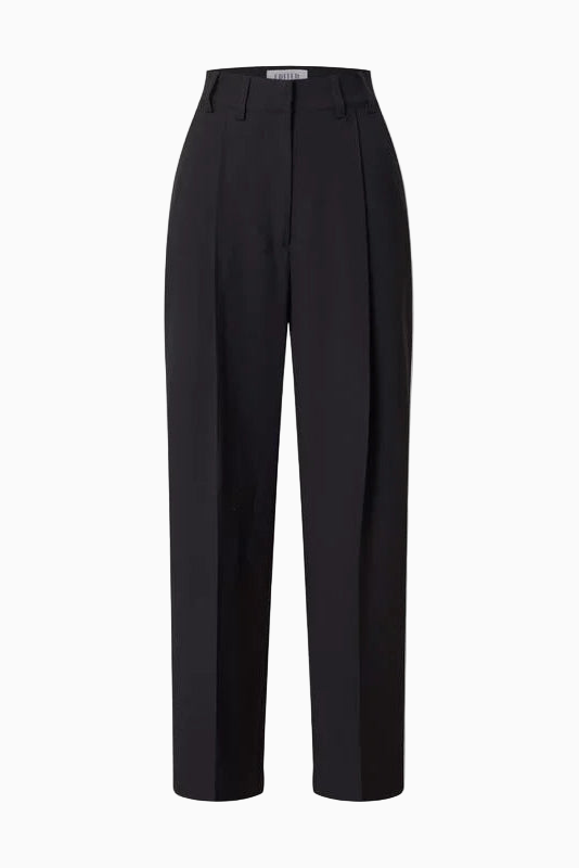 Kaj Trousers Black