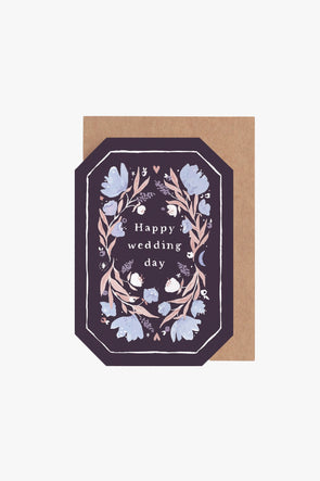 Floral Wedding Card