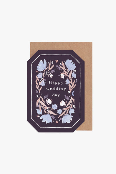 Floral Wedding Card