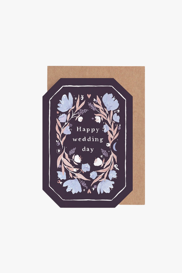 Floral Wedding Card