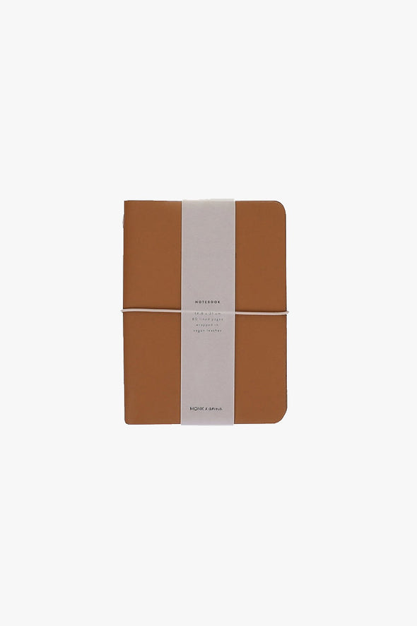 Vegan Leather Notebook Acorn